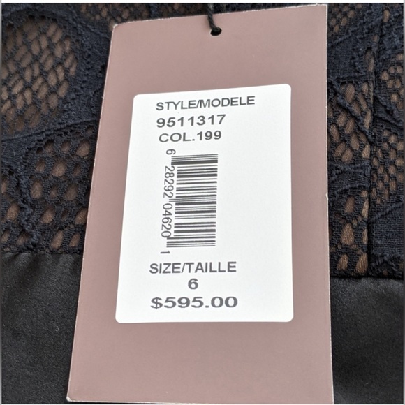 NWT Flor Et. Al Arosa Dress Anthropologie x BHLDN Lace Midi Sheath MSRP $595 - Picture 14 of 16